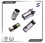 Hot Sales Rg59 RG6 Compression RF Connector with CE RoHS