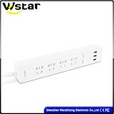4 Way Switched Socket with 3 USB