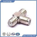 F Female to Two F Female Connector