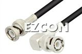 BNC Male to BNC Male Right Angle Cable