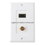 for HDMI RCA Face Plate with High Quality