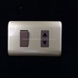 South American USA Gang/Way ABS Wall Socket Switch (M012)