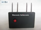 High Power Portable Jammer Signal Blocker New, Signal Jammer 100 Meter, Portable Quad Band 310MHz/ 315MHz/ 390MHz/433MHz Remote Control Jammer