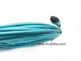 Fiber Optic Patchcord MPO or MTP Cable 12 Fiber Om3 SC/PC Qsfp Qsfp28