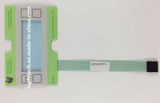 Flat Embossed Clear LCD Window Graphic Membrane Switch