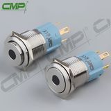 16mm Metal LED Light Illuminated Pushbutton Switches on off Switch