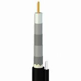 Rg11 Quad Shield Coaxial Cable with Messenger Plus Flooding Compound