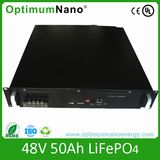 Deep Cycle 48V 50ah LiFePO4 Battery Packs for Telecom Communication