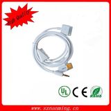 3.5mm Audio Line out 30pin USB Dock Cable for iPhone/ iPod (NM-USB-230)