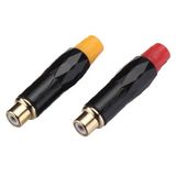 New Product RCA Female Connector Audio Male Connector (R0060BG)