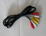 Cheap 3RCA Cable 2meter for Auido and Video