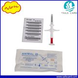 Animal Tag RFID Microchip for Identification in Transponder Syringe