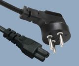 Israel 3 Prong Plug to IEC 60320 C5 Power Cord
