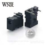 Wnre Female DC Power Socket 3 Pin DC-007 DC Power Jack