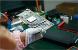 4 Layer Gold Finger Rigid PCB Assembly with 0201 Footprint