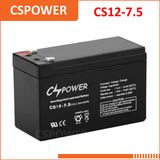 Cpower 12V7.5ah Rechargeable SLA Battery for E-Toys CS12-7.5D