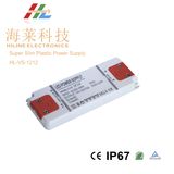 IP20 Super Slim Plastic Power Supply 12W