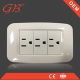 South American Electrical Wall Switch Socket