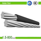 Duplex 6AWG 6AWG XLPE Insulated ABC Cable