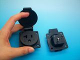 Hot Sales Us Waterproof Socket with Square Lid