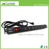 Us Type 19A 8 Way Power Supply Unit (PDU) with Control on/off Unit