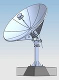 2.2m S-Band Satellite Earth Station Rx Only Antenna