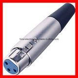 Microphone Connector, XLR Cannon Audio Plug