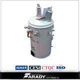 Single Phase Pole Mounted Power Electric 25kVA Transformer