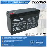 6V Rechargeable Battery-6V12ah Mf Lead Acid Battery