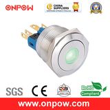 Onpow 22mm Push Button Switch (GQ22-11D/G/6V/S, CE, CCC, RoHS Compliant)