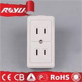 15A 125V/250V Two Gang Power Cable Extension Socket