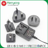 Interchangeable Plugs AC/DC Adapter 100% Burn in and Tested