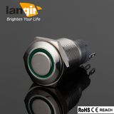 16mm Momentary 1no1nc Metal Brass Push Button Switch IP67 Waterproof