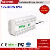 LED Driver Constant Voltage 12V 300W LED Waterproof Switching Power Supply IP67