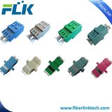 LC Duplex Singlemode/Multimode Om3/Om4/APC/Upc Fiber Optic Connector Adapter
