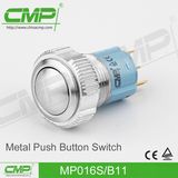 Momentary 16mm Metal Push Button Switch Ce TUV Certificate