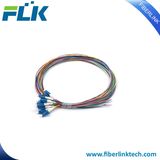 12core LC/Upc Singlemode Multi-Colored Fiber Optic Fan-out Pigtails