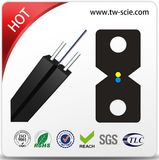 1 2 4 Core FTTH Drop Cable with FRP Messenger