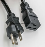 Amercia C19 to C20 UL Approved AC Power Cord High Quality