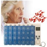 Digital 7days Pill Reminder Pill Box Case Timer