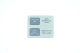 Bumps 7 Keyboard Membrane Switch Thin Film Switch Keyboard Membrane Switch