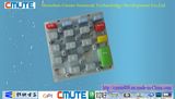 Planted Color Keys Silicone Rubber Keypad for electronic Parts