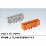 New Developing Mcs Terminal Block (WJ0402/0502-07XX-5.0/5.08mm)