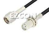 SMA Male to SMA Female Bulkhead Cable