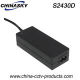 24V3a Table-Top Power Supply with EU/Us/UK? South Africa Plug (S2430D)