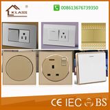 Wenzhou Factory UK and Us Design Wall Socketes and Switch