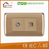 Newest Design 2g Satelite Tel/Computer Socket