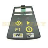 Industrial Keypad Membrane Switch Flexible Circuit Membrane Overlay