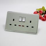 2 Gang Switch Doublw Socket W/N