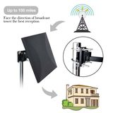 Outdoor HDTV Antenna with 100 Mile Range